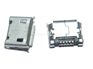 GNIAZDO MIKRO USB 2pin 5smd KRÓTKIE 8.0x5.80x3.10
