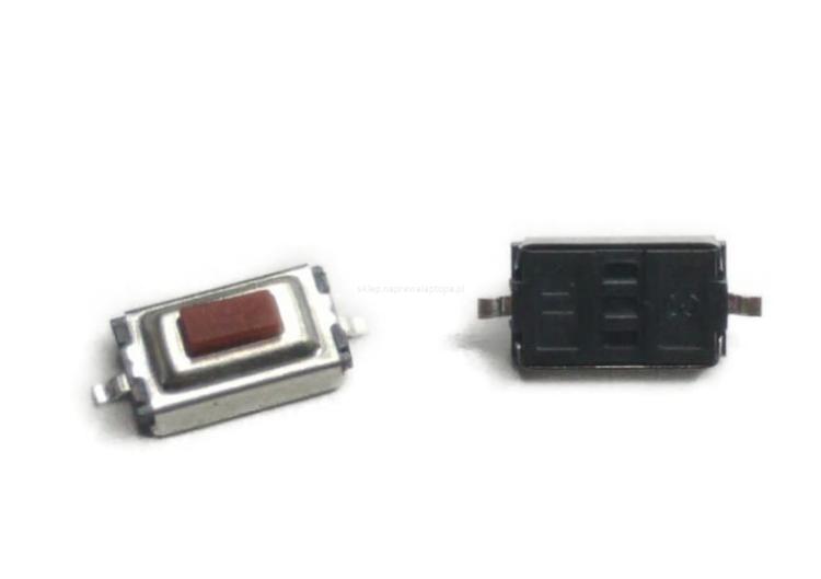 czerwony przycisk włącznik 3*6*2.5mm