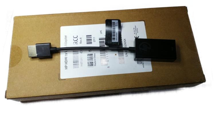 Adapter Konwerter HP HDMI to VGA