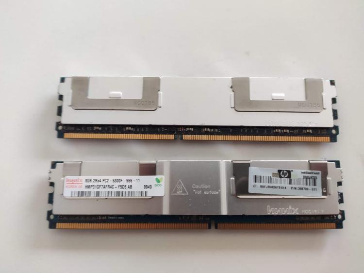 PAMIĘĆ HMP31GF7AFR4C-Y5D5 AB Hynix 8GB PC2-5300 DDR2-667MHz