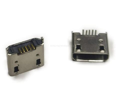gniazdo mikro usb pionowe wysokie 7.20mm