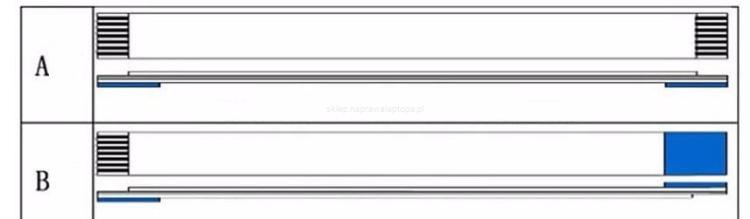 taśma FPC FFC 22pin 0.5mm 24cm TYP B