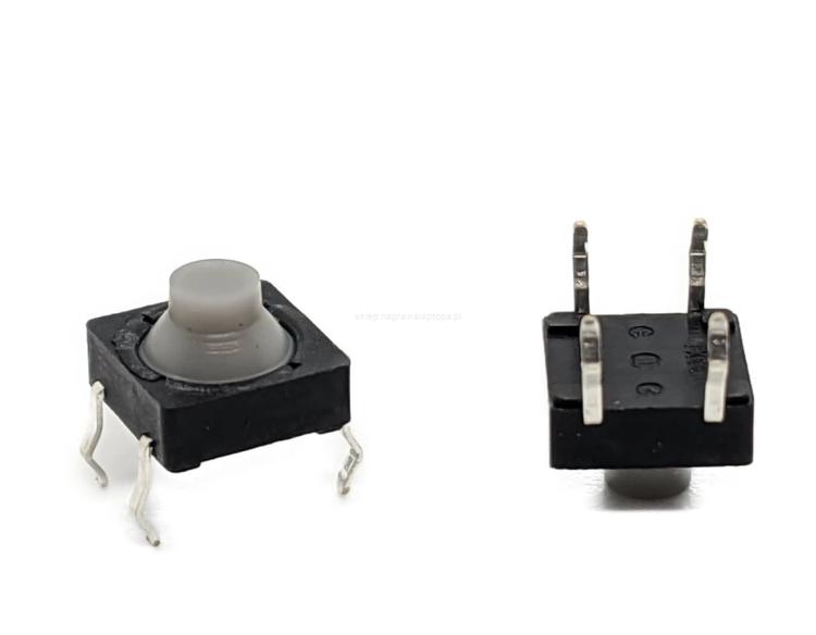 przycisk 8x8x5mm 4PIN G77 silikonowy