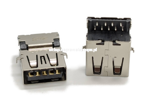 gniazdo USB 3.0 LOTES 16.95/15.70/6.85mm