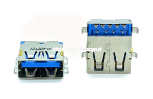 GNIAZDO USB 3.0 131204-A4 15.05/16.00/6.75mm