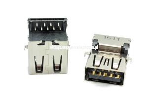gniazdo USB 3.0 LOTES 17.25/15.70/8.20mm