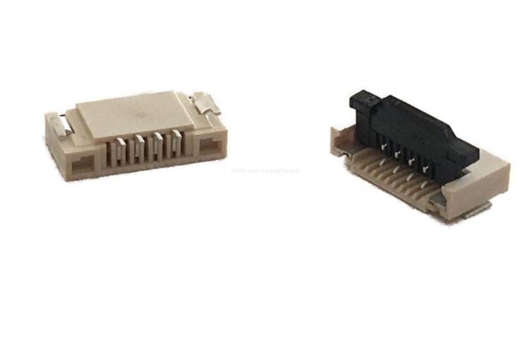 Złącze konektor FFC / FPC 4pin 1.0mm zapadka