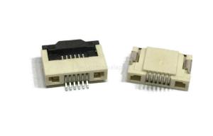 Złącze konektor FFC FPC 6pin 0.5mm zapadka