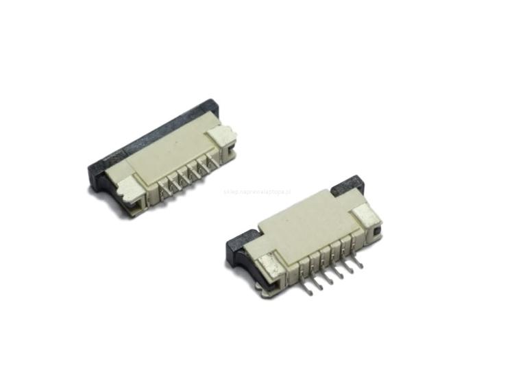 złącze gniazdo FPC FFC 6pin 1.0mm.jpg