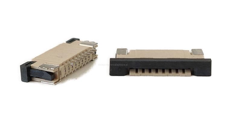 Złącze konektor FFC / FPC 10pin 1.0mm zasuwka