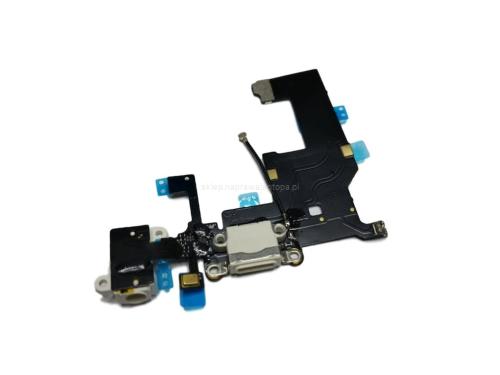 BIAŁE AUDIO gniazdo ładowania usb iphone 5 tarnów 1.jpg