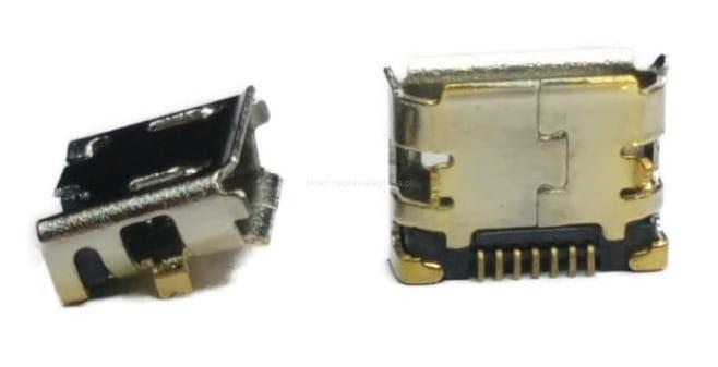 gniazdo mikro usb 7pin +2pin