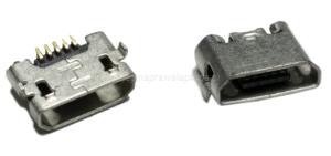 GNIAZDO MIKRO USB ODWROTNE 2PIN + 5SMD