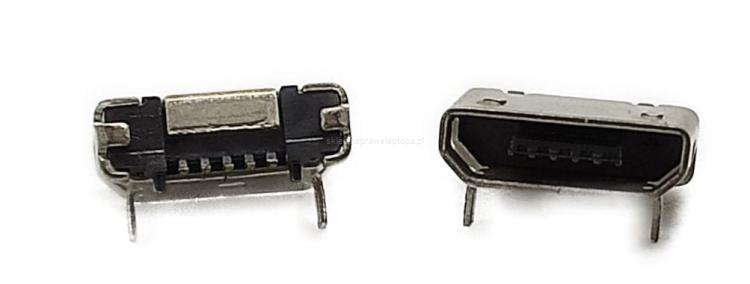 gniazdo mikro usb port ładowania  5pin DIP2