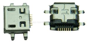 GNIAZDO ZŁĄCZE PORT MIKRO USB 7pin 7.70/10.35/2.55