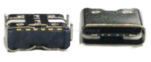 gniazdo mikro usb typ C 3.1 6pin