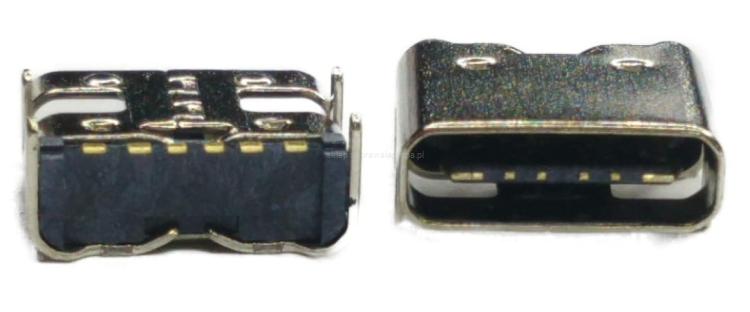 gniazdo mikro usb typ C 3.1 6pin