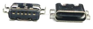 gniazdo mikro usb typ C 3.1 6pin 0.8mm