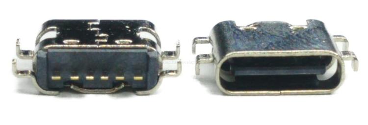 gniazdo mikro usb typ C 3.1 6pin 1.6mm