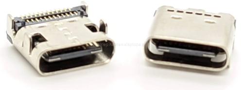 gniazdo USB typ C 12+12+4p