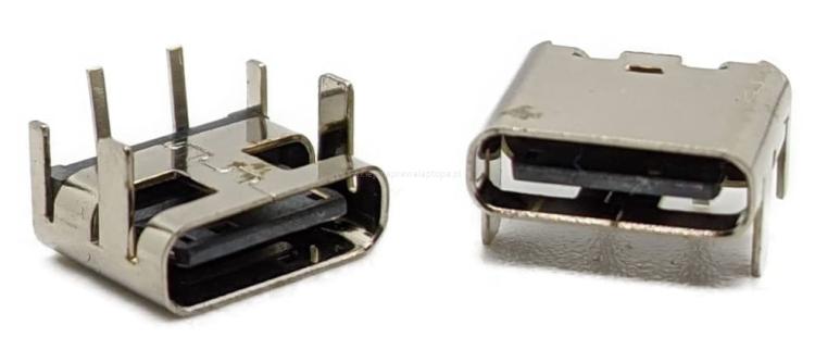 gniazdo USB typ C 2+4pin