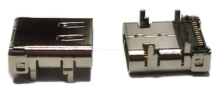 gniazdo USB typ C 3.1 12+12+4 pin