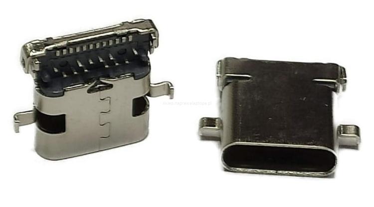 gniazdo USB typ-C 12+12+4P 10.00/12.40/3.20mm
