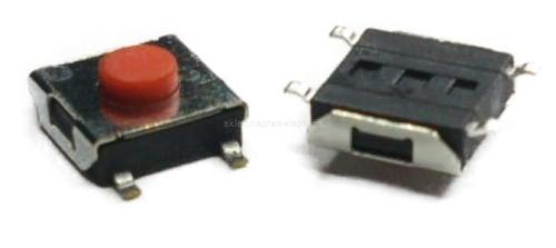 przycisk włącznik SMD4 6x6x2.5mm do pilota Nice Smilo