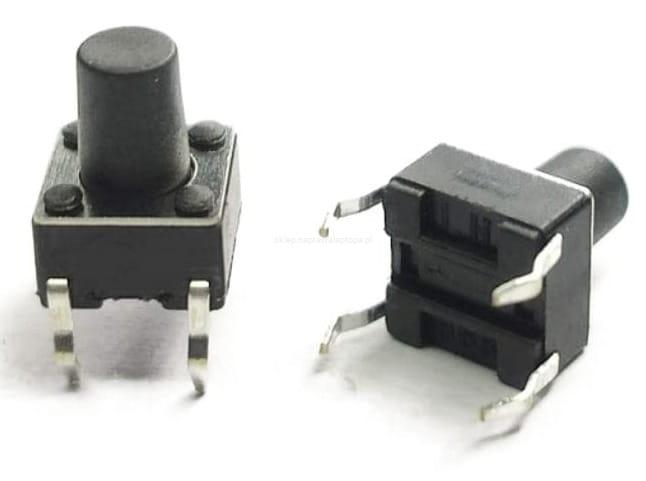 włącznik przycisk 4pin 6X6X8 DIP