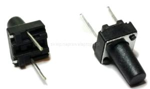 włącznik 2pin tact switch 2pin 6x6x10mm