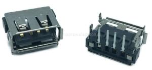 GNIAZDO USB 2.0 RÓŻNE MODELE 10.00/13.30/6.80mm