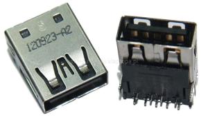 GNIAZDO USB 3.0 SUYIN 2PIN 16.05/13.10/6.70mm
