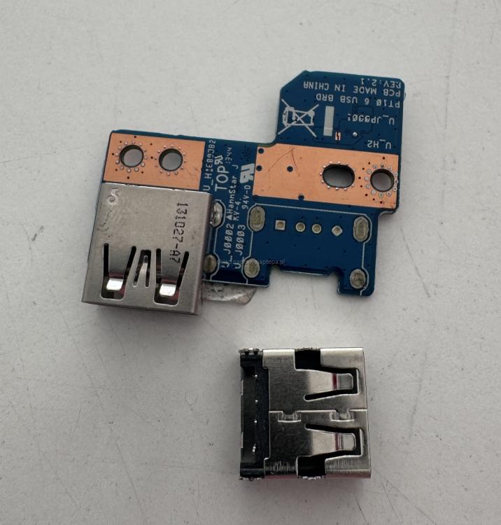 na moduł USB TOSHIBA C50 PRO L850 OZNACZNIE PŁYTKI PT10 6 USB BOARD REV2.1