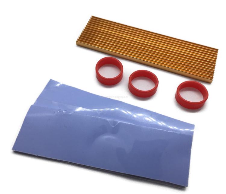 chłodzenie taśma radiator dla dysku NGFF M.2 2280