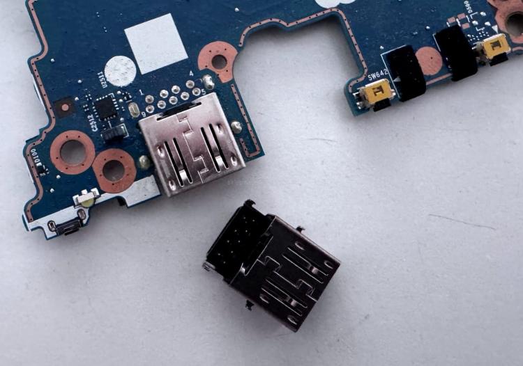 gniazdo usb port HP X360 1030 G2 6050A2848001-MB-A01
