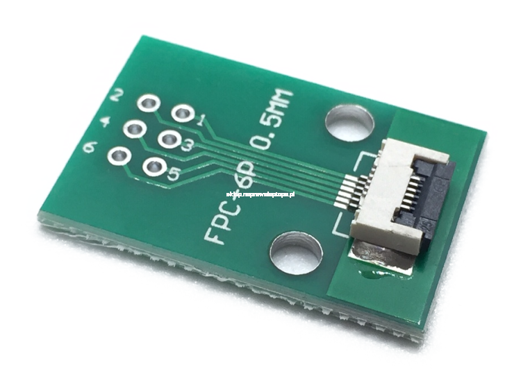 adapter FPC FFC 6PIN 0.5mm DIY PCB