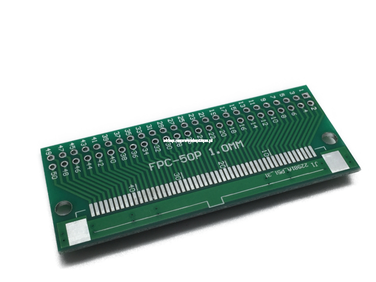 adapter FPC FFC 50PIN 0.5mm DIY PCB