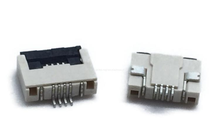 Złącze konektor FFC / FPC 4pin 0.5mm