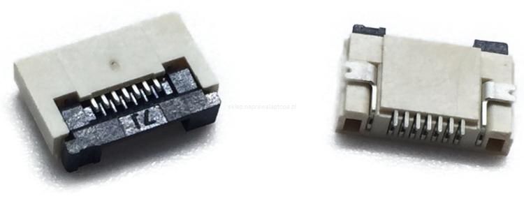 Złącze konektor FFC / FPC 7pin 0.5mm