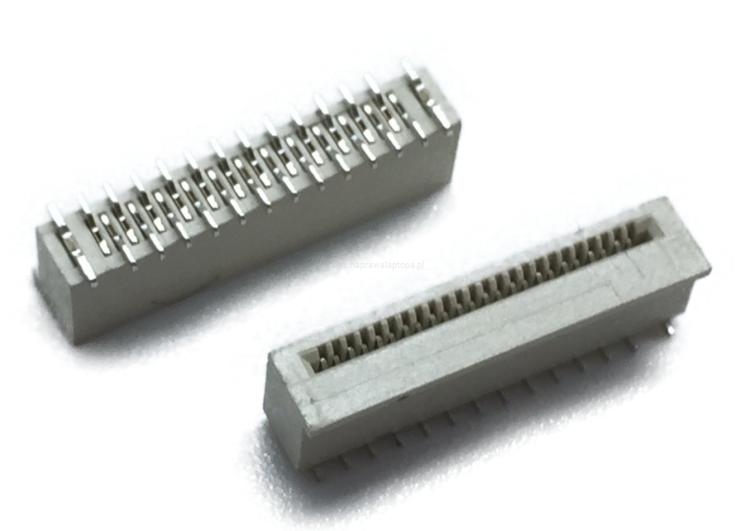 gniazdo złącze FPC FFC pionowe 20pin 0.5mm