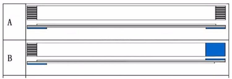 taśma FPC FFC 14pin 1.0mm 50cm TYP B