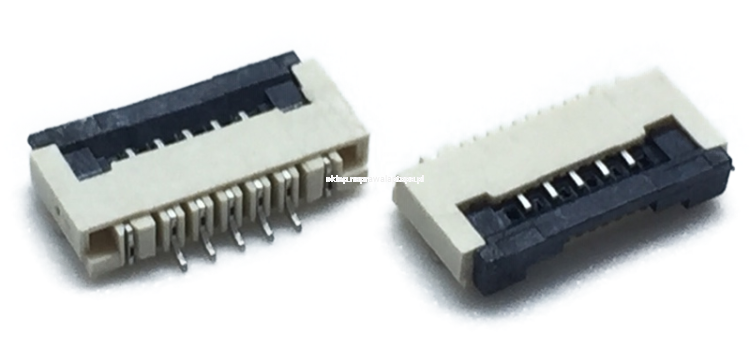 Złącze konektor FFC / FPC 5pin 1.0mm zapadka