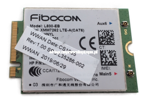 Modem 4G LTE Fibocom L830-EB do HP X360 830 G6 840 G5 G6