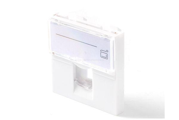 Lanview moduł Logon EURO OUTLET 45x45 - 1-portowy