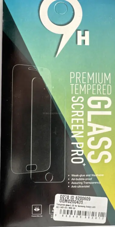 Szkło hartowane 2,5D do Samsung Galaxy A23 4G / A23 5G / M23 5G