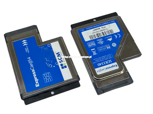 karta SCR3340 - SCM ExpressCard 54 czytnik kart Smart Card