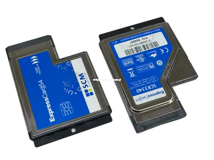 karta SCR3340 - SCM ExpressCard 54 czytnik kart Smart Card