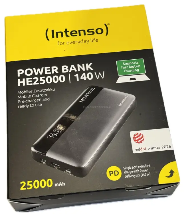 Intenso Powerbank HE25000 140W Power Delivery 25000mAh