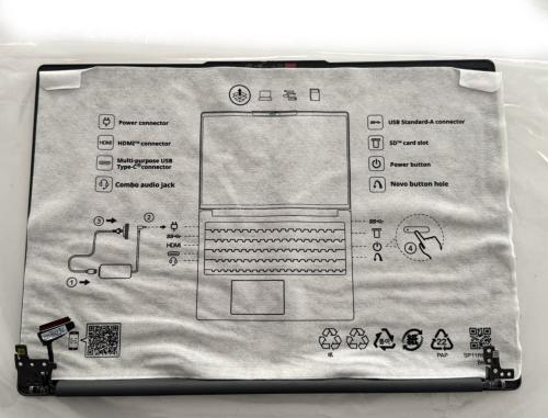 skrzydło obudowa zawiasy matryca 16" taśma Lenovo IdeaPad Slim 3 16ARP10