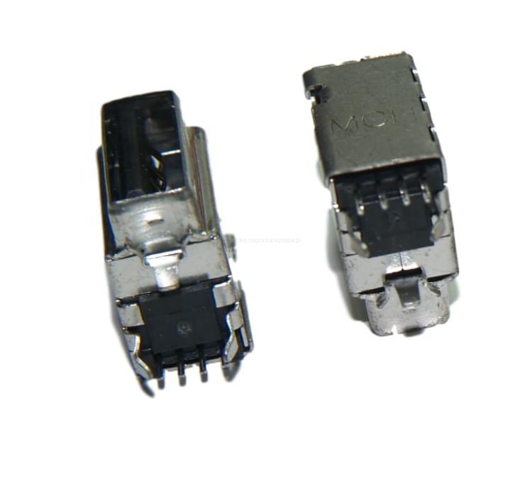 GNIAZDO USB 2.0 pionowe aluminiowe lekkie MCH